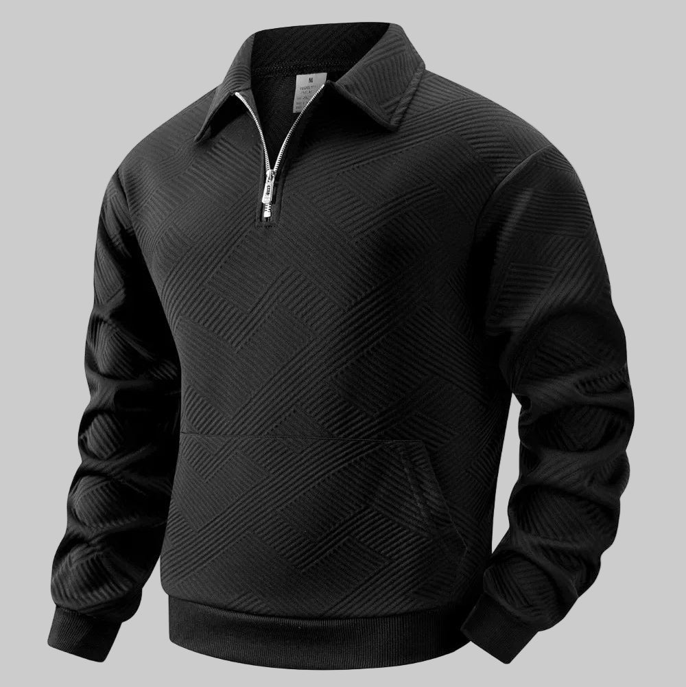 Casual Quarter Zip Pullover