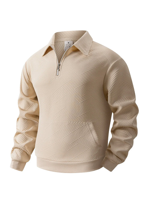 Casual Quarter Zip Pullover