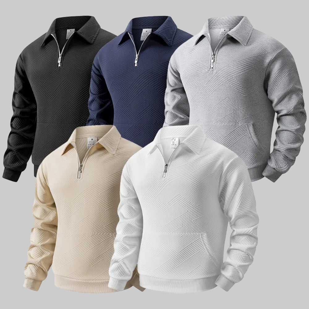 Casual Quarter Zip Pullover