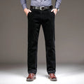 Corduroy Pants Men Business Casual Trousers